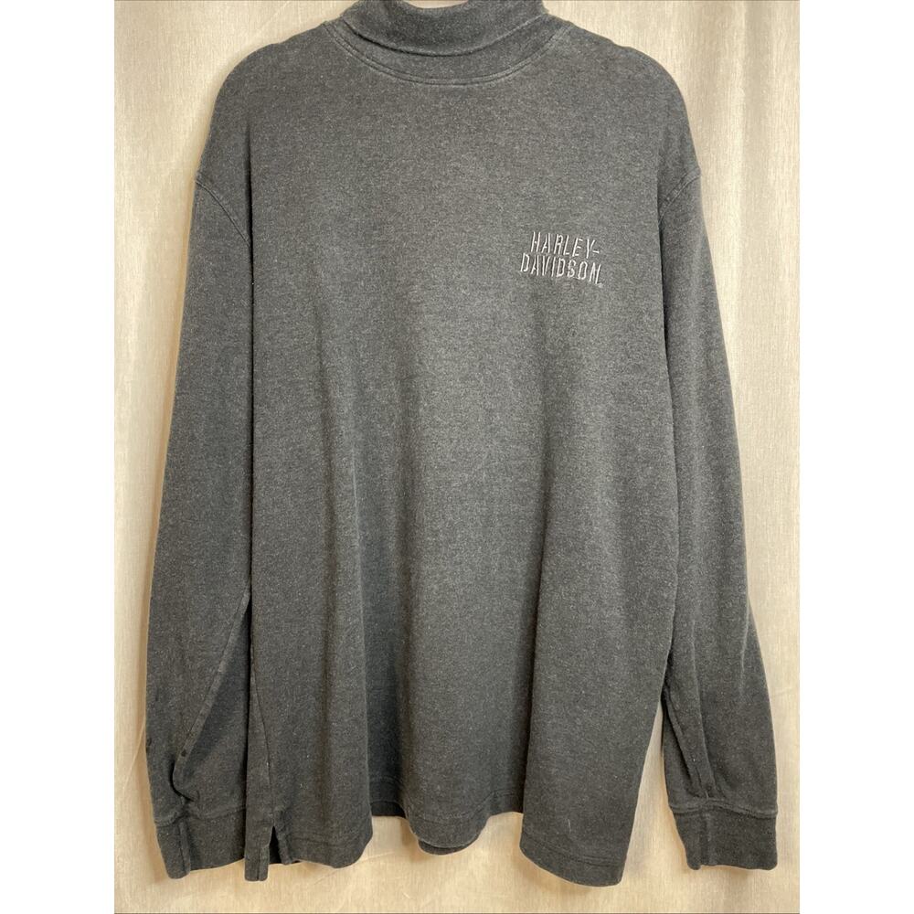 Harley-Davidson Men’s Long SLV Turtleneck/Motorcycle/Biker/Logo*See Description